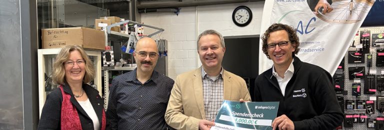 Heinze unterstützt Lebenshilfe Celle mit Spende